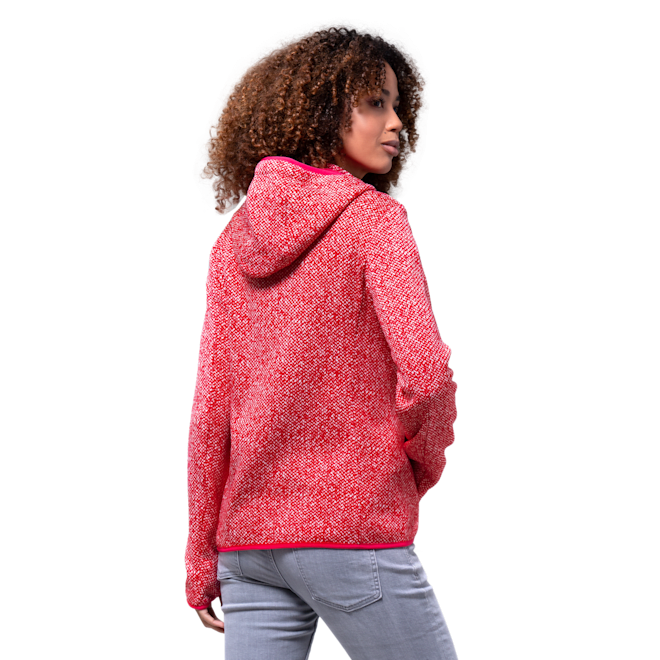 Ladies knitted fleece jacket Ladies knitted fleece jacket