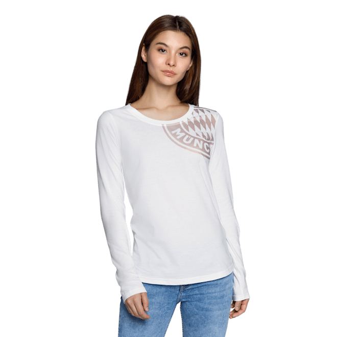 Womens Long-sleeved Shirt Big Logo Womens Long-sleeved Shirt Big Logo