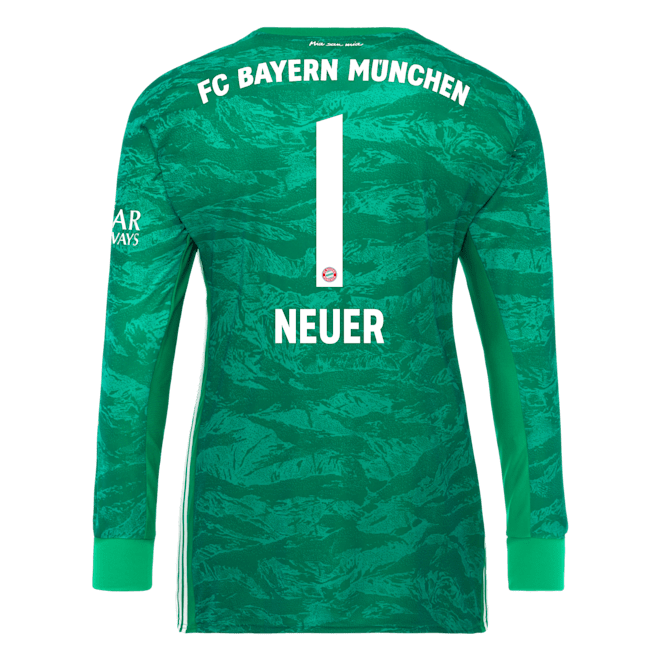 Camiseta de portero para niño FC Bayern München 19/20 Camiseta de portero para niño FC Bayern München 19/20