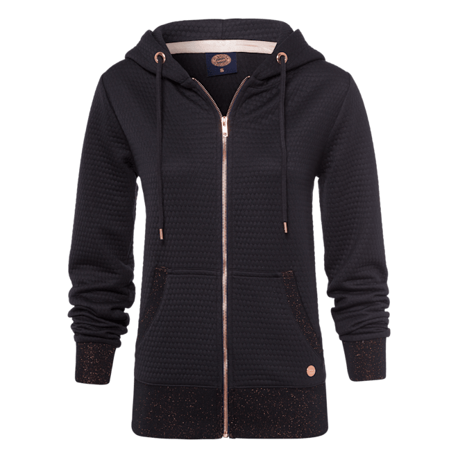 Damen Kapuzenjacke Glitter Damen Kapuzenjacke Glitter