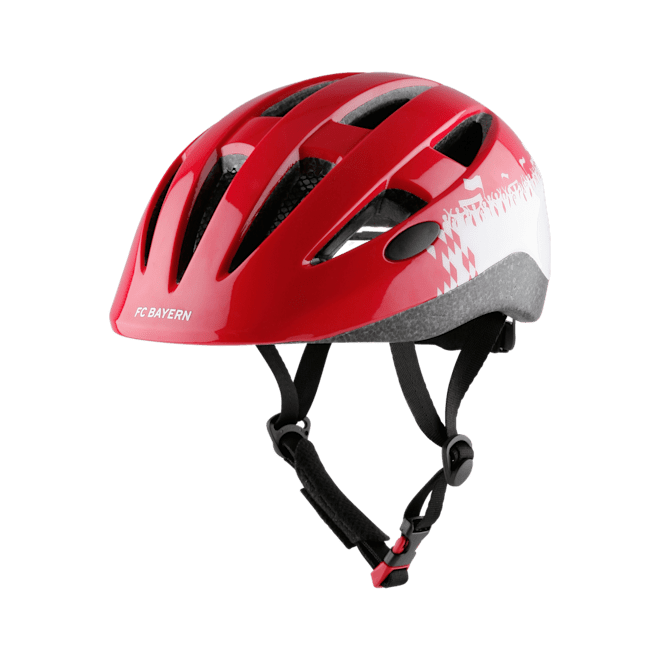 Children S Bicycle Helmet Junior Red S Official Fc Bayern Munich Store