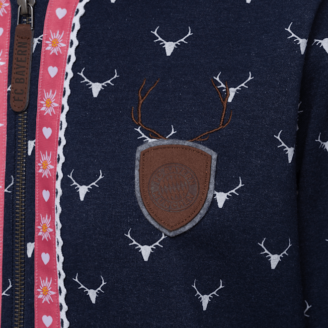 Chaqueta con capucha Tracht Damas Chaqueta con capucha Tracht Damas