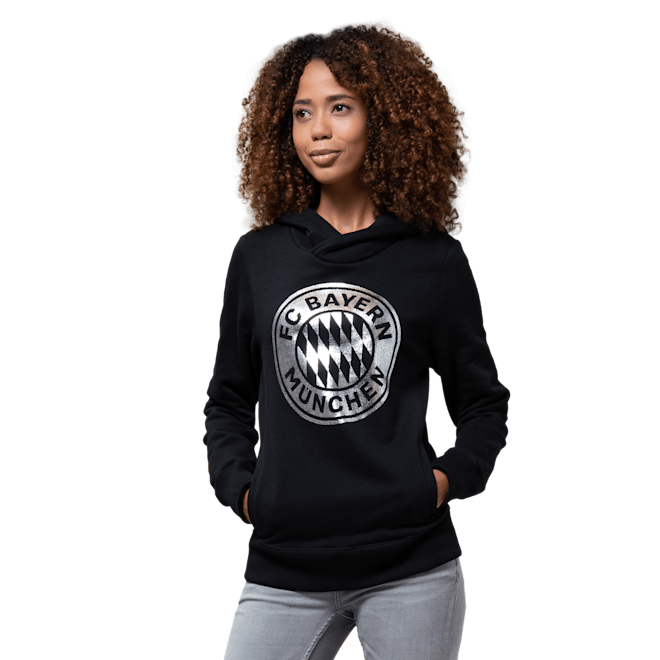 Sudadera con capucha de mujer con brillo Sudadera con capucha de mujer con brillo