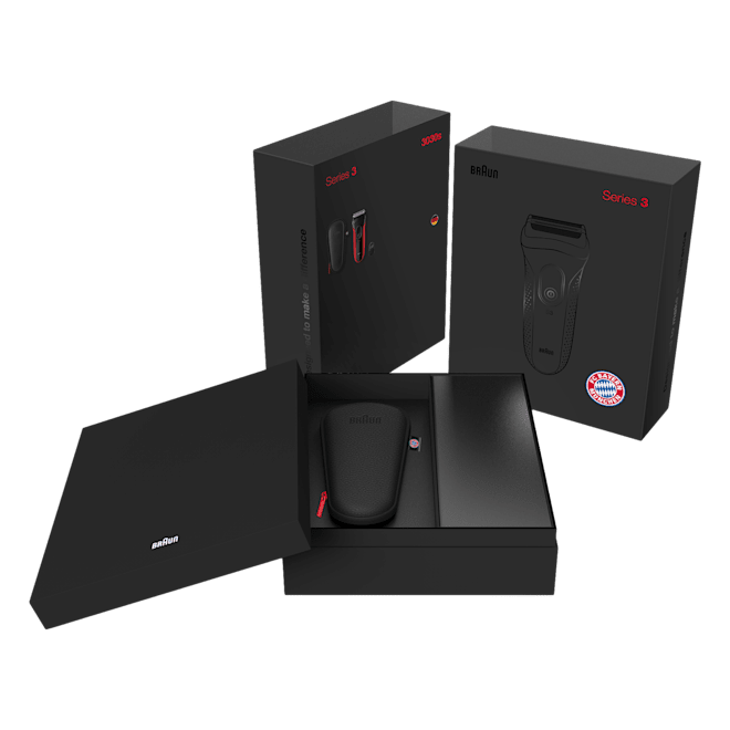 Braun Series 3 - FC Bayern Edition red Braun Series 3 - FC Bayern Edition red