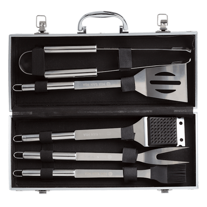 Fünfteiliger Grillkoffer Fünfteiliger Grillkoffer