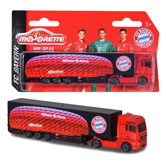 MAN TGX Camión Fan FCB 1:100 MAN TGX Camión Fan FCB 1:100
