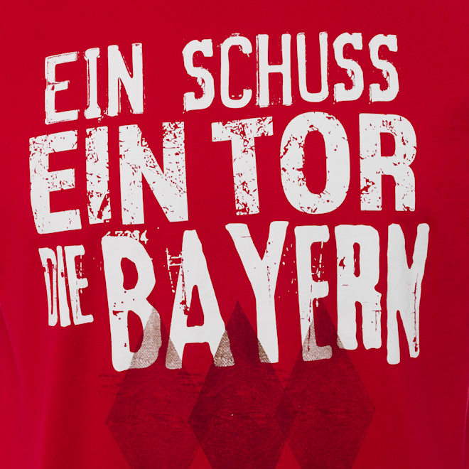 T-Shirt Ein Schuss ein Tor die Bayern T-Shirt Ein Schuss ein Tor die Bayern
