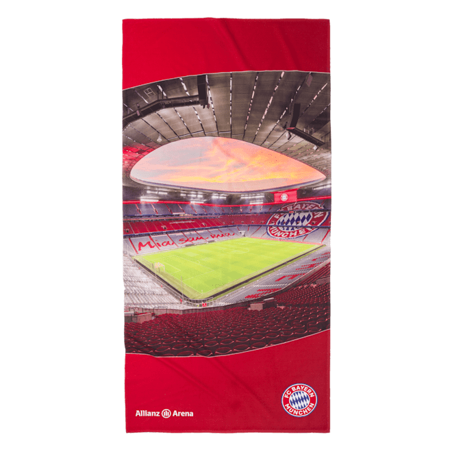 Beach Towel Allianz Arena Official Fc Bayern Munich Store
