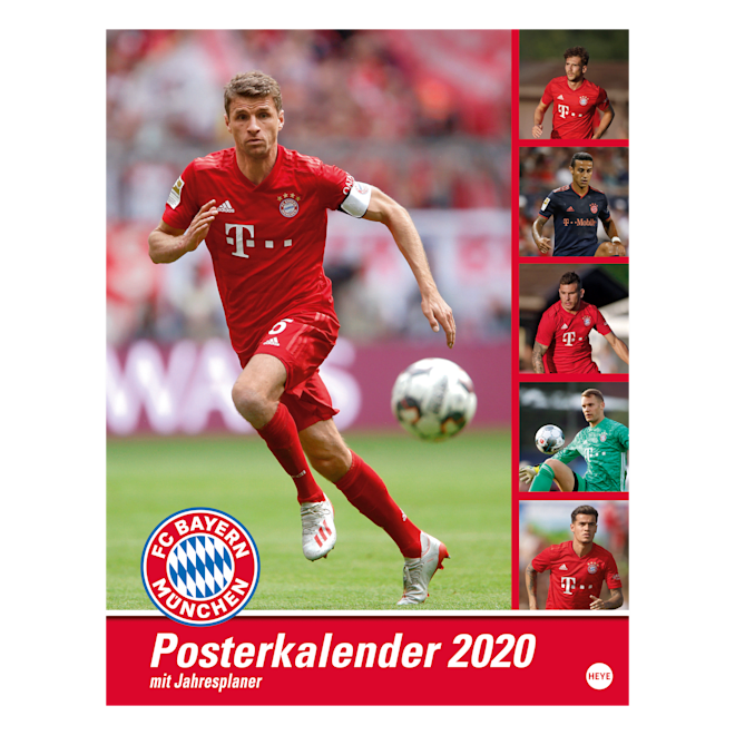 FCB Posterkalender 2025  Offizieller FC Bayern Store