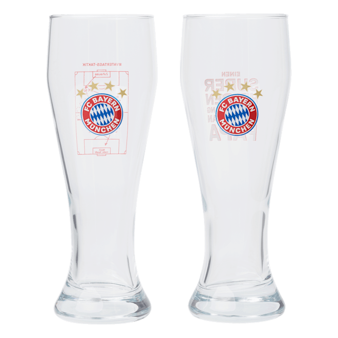 Vaso para Weissbier Día del padre set 2 piezas Vaso para Weissbier Día del padre set 2 piezas