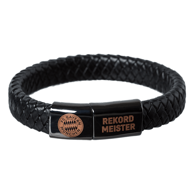 Lederarmband Rekordmeister Offizieller FC Bayern