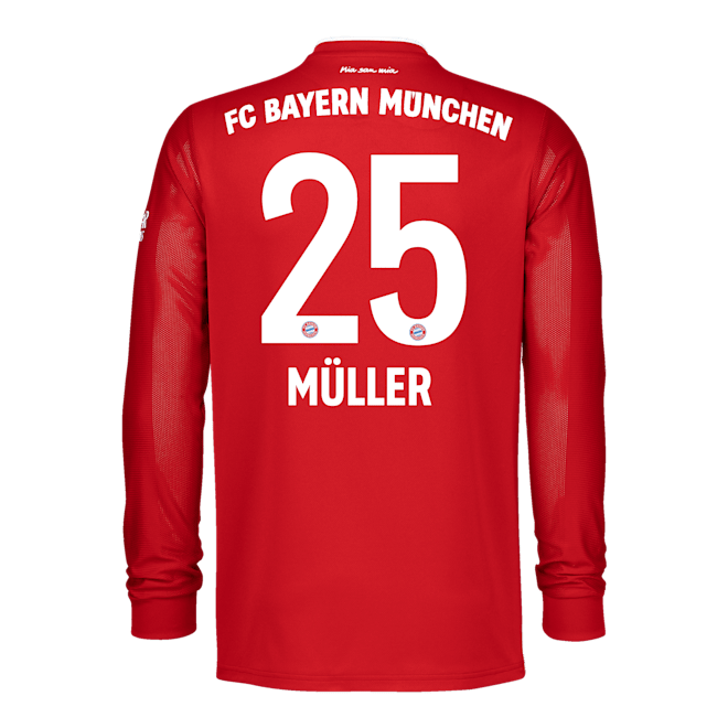 FC Bayern Kindertrikot Home Langarm 20/21 FC Bayern Kindertrikot Home Langarm 20/21