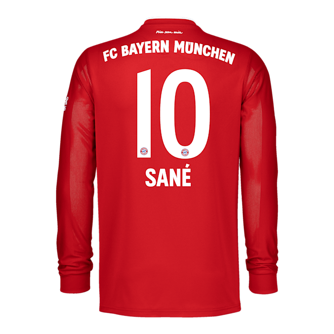 Camiseta de manga larga de local para niño FC Bayern München 20/21 Camiseta de manga larga de local para niño FC Bayern München 20/21