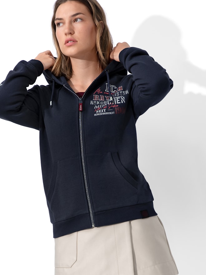 Womens Hooded Jacket Rekordmeister Womens Hooded Jacket Rekordmeister