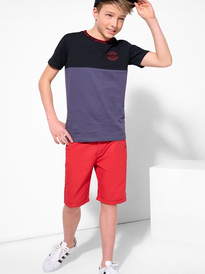 Kinder T-Shirt Black & Red Kinder T-Shirt Black & Red