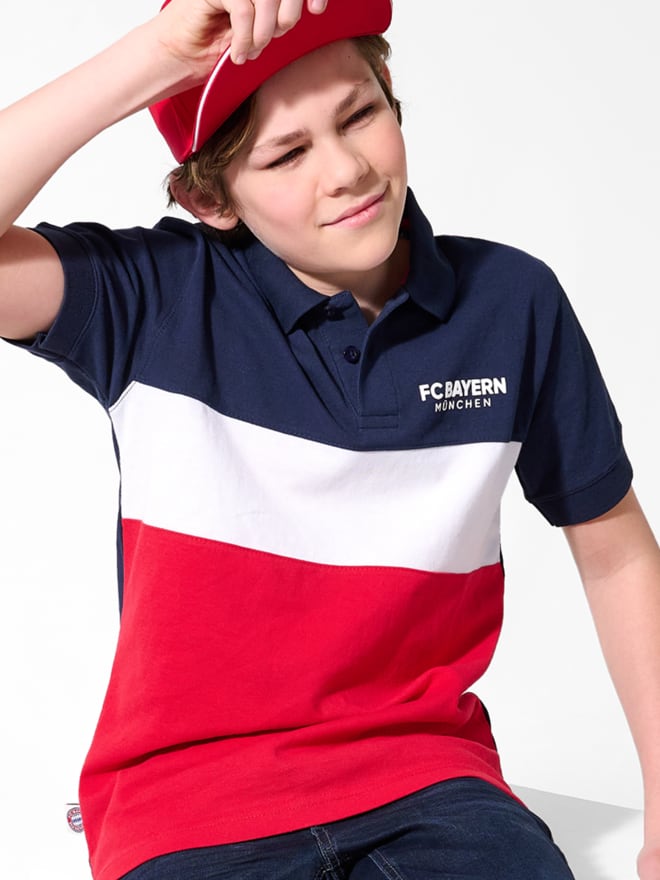 Kinder Poloshirt FC Bayern München Kinder Poloshirt FC Bayern München
