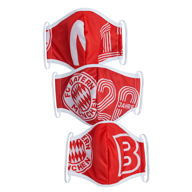 FC Bayern Masken 3er Set FC Bayern Masken 3er Set