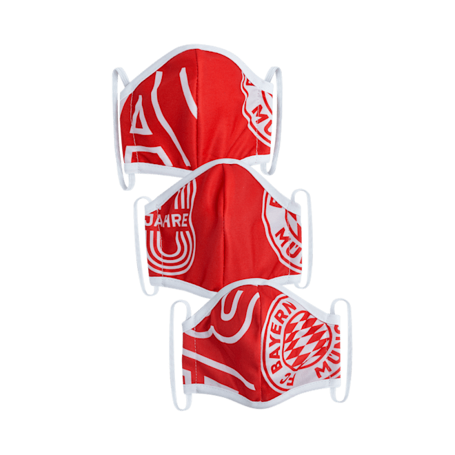 FC Bayern Kinder Masken 3er Set FC Bayern Kinder Masken 3er Set
