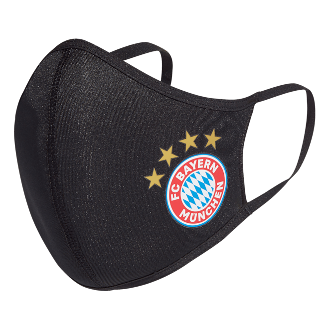 Adidas Fc Bayern Kids Mask Set Of 3 Black Official Fc Bayern Munich Store