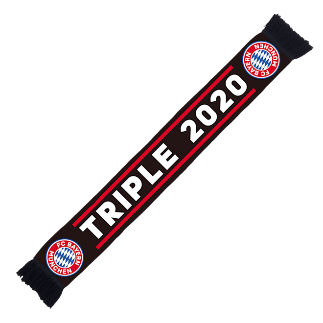 Scarf Triple 2020 Official Fc Bayern Munich Store