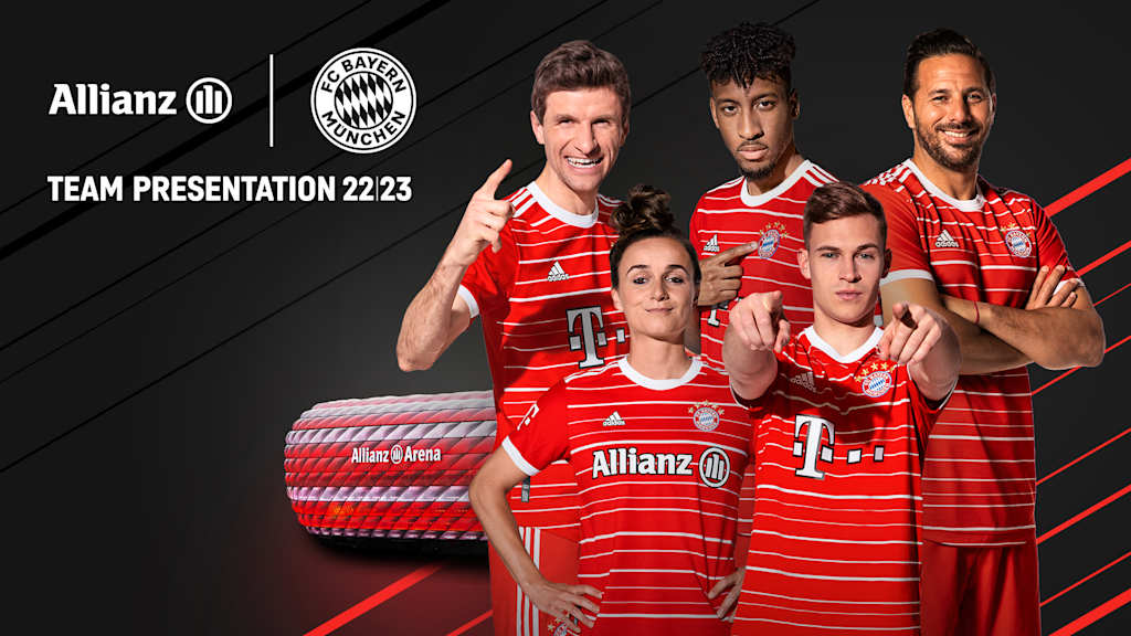 Allianz FC Bayern Team Presentation
