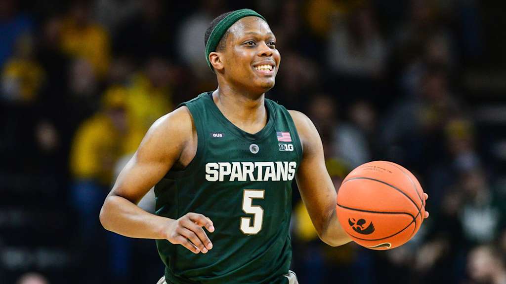 Cassius Winston reached the NCAA Final Four with the Michigan State Spartans in 2019.