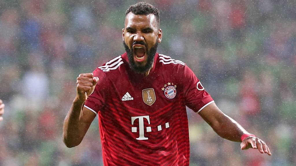Celebración de Eric Maxim Choupo-Moting con el FC Bayern