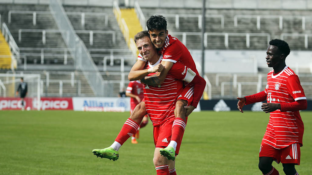 FC Bayern, Jubel, Timo Kern, Lucas Copado