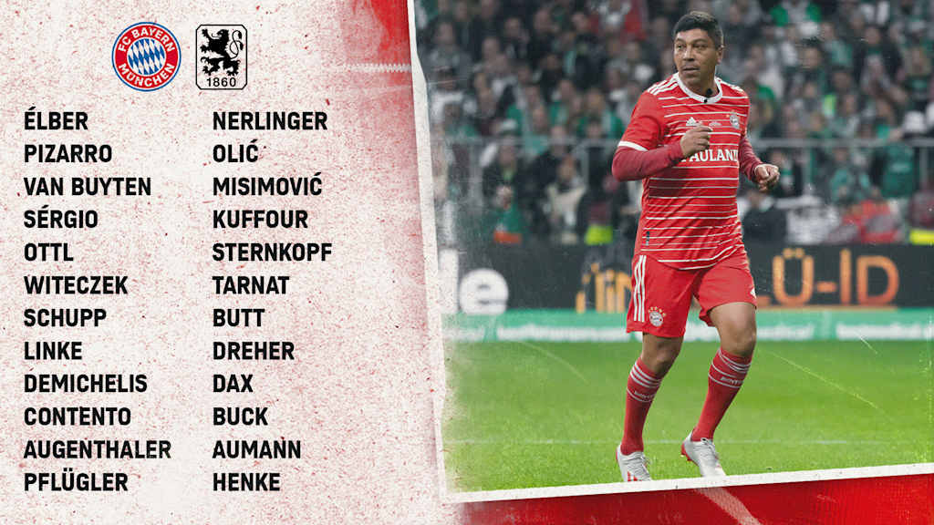 Legends squad Derby FC Bayern