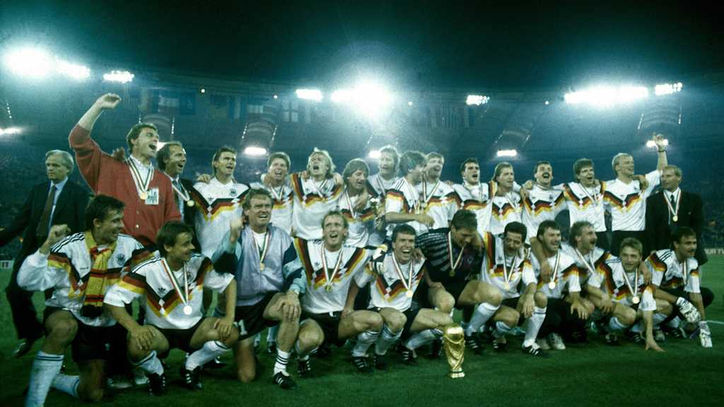 1990 World Cup final Germany Argentina