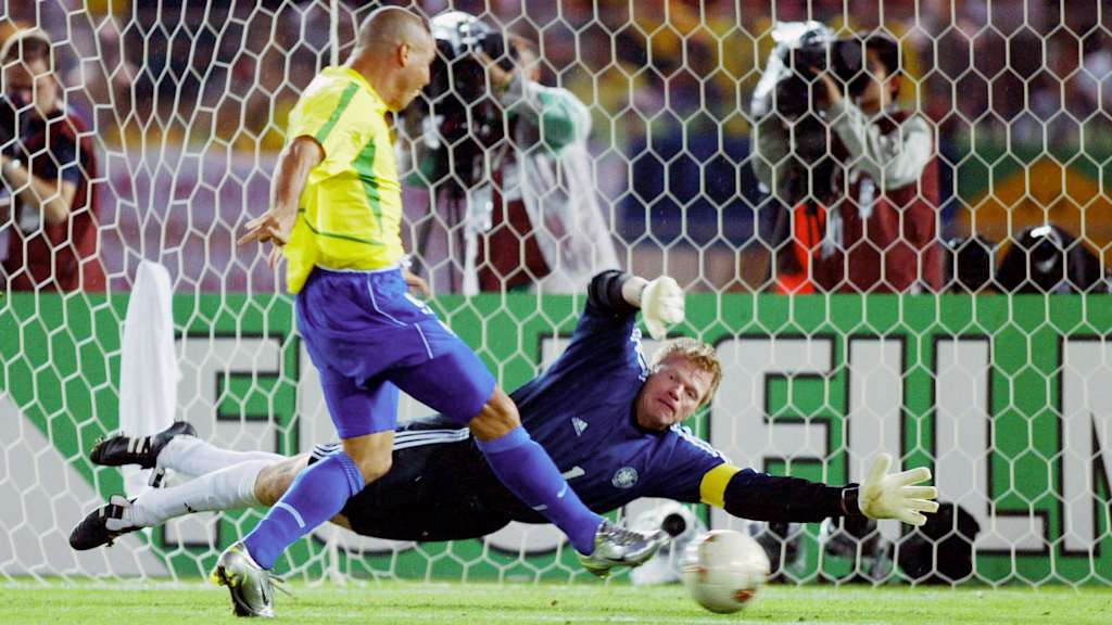 Oliver Kahn 2002 World Cup Germany Brazil