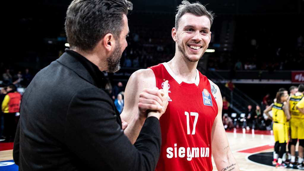 Für Coach Trinchieri der MVP des Spiels: Niklas Wimberg