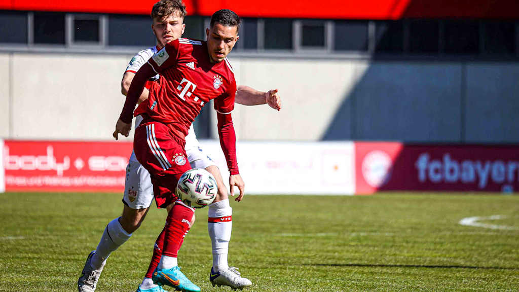 Die U19 des FC Bayern im DFB-Pokal-Halbfinale gegen den VfB Stuttgart.