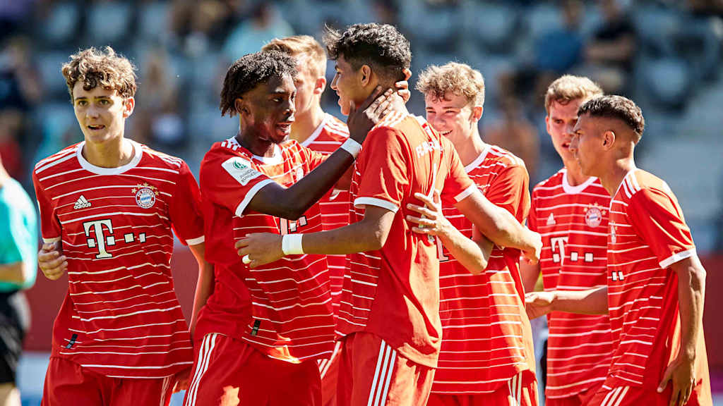 Die U17 des FC Bayern.