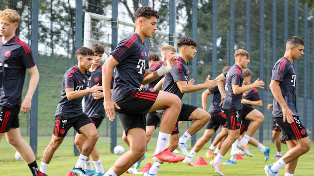 Die U19 des FC Bayern.