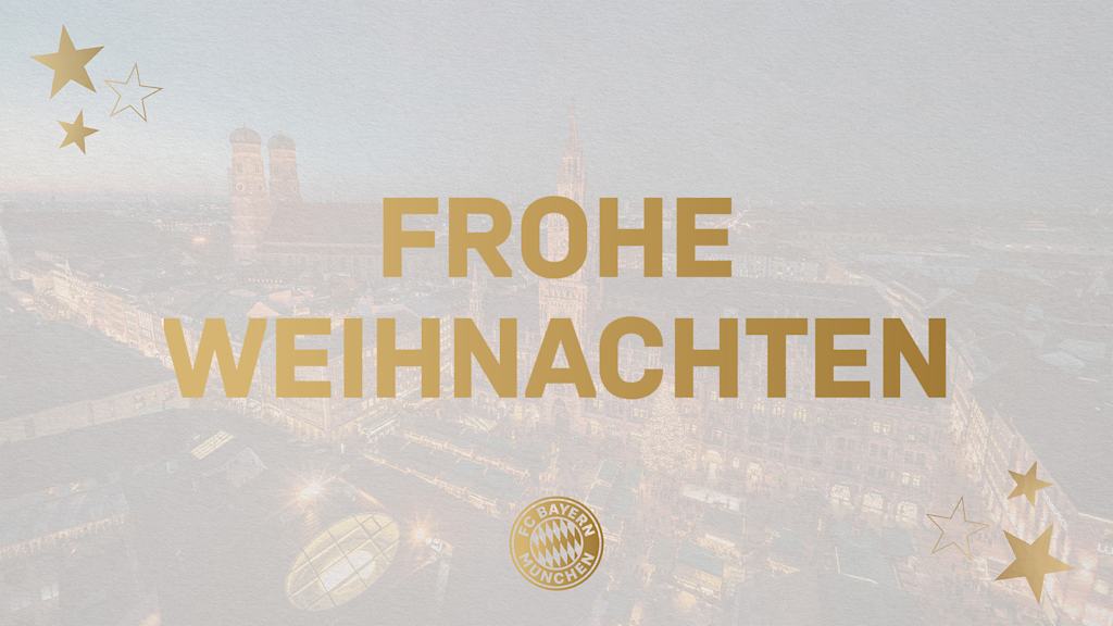FC Bayern wünscht frohe Weihnachten