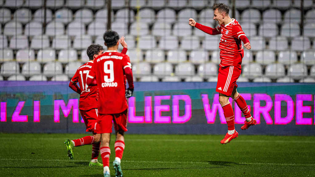 Lovro Zvonarek von den FC Bayern Amateuren.