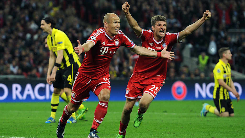 Arjen Robben, Interview, FC Bayern, Celebration, 2013, Champions League