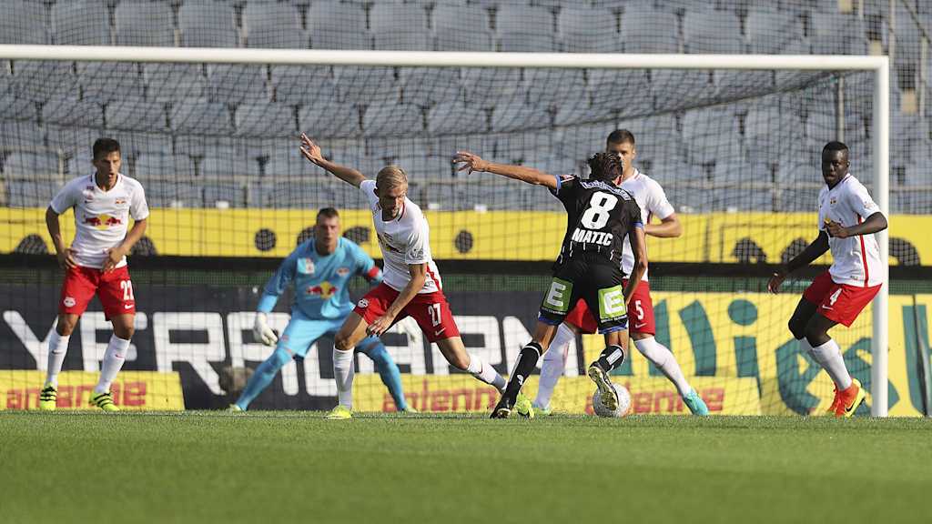 Konrad Laimer, Dayot Upamecano, Red Bull Salzburg