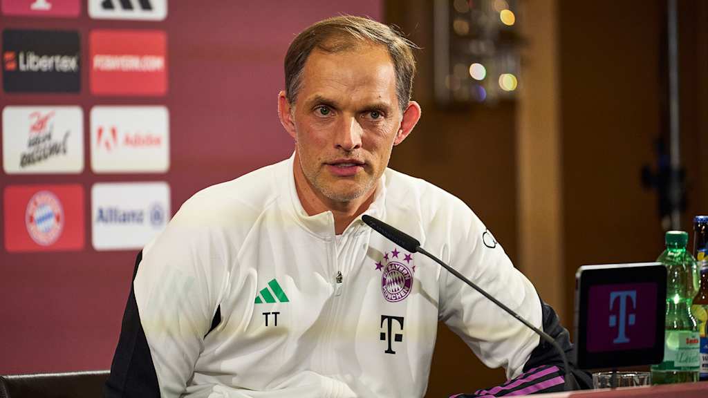 Press conference, FC Bayern, Thomas Tuchel