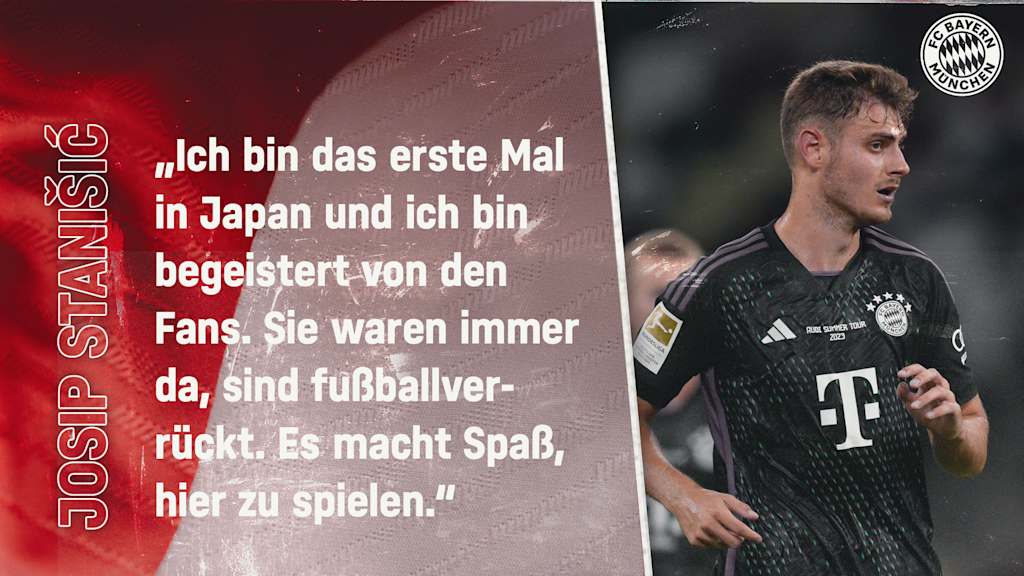 Josip Stanišić zum Testspiel gegen Kawasaki Frontale