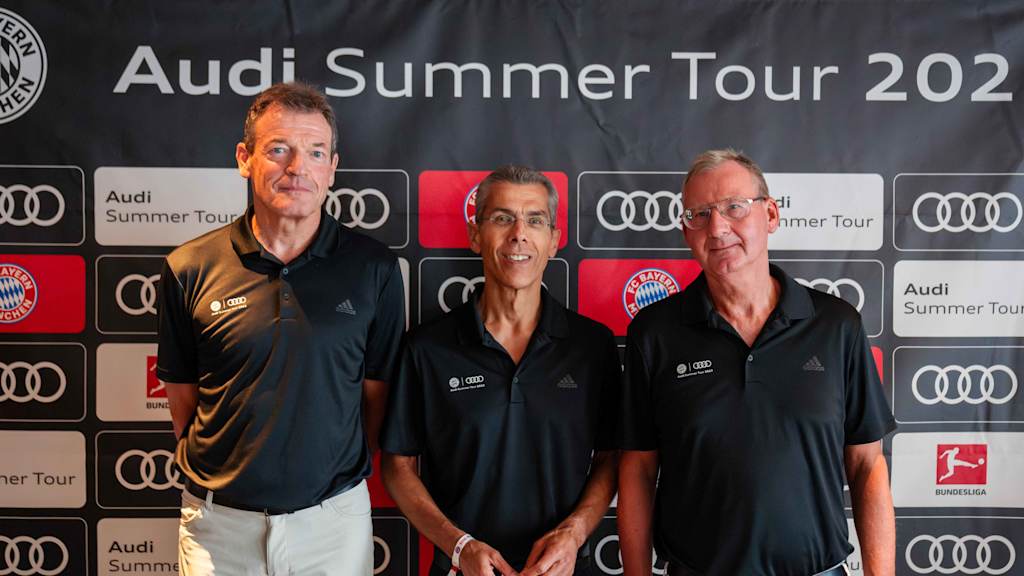 Jung Diederich Mayer Audi Summer Tour FC Bayern