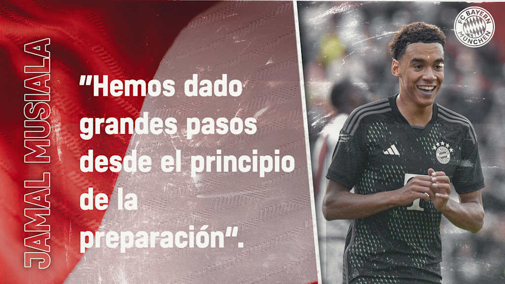 Jamal Musiala sobre el amistoso contra el Mónaco