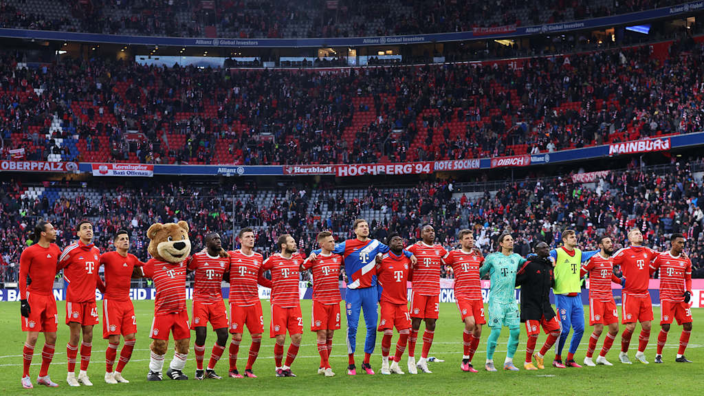 FC Bayern, FC Augsburg, Jubel