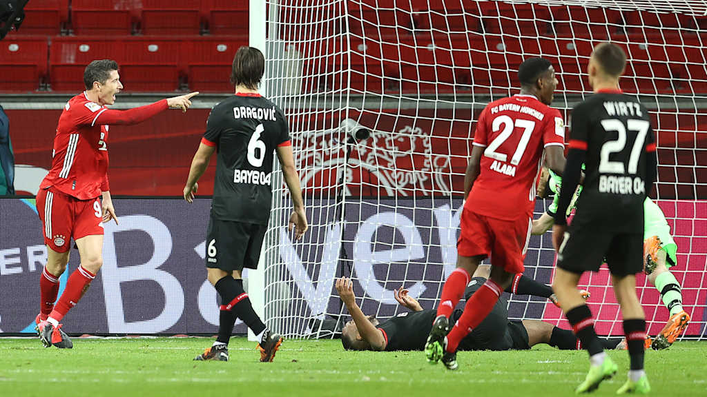 FC Bayern, Leverkusen, Jubel