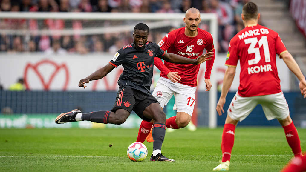 FC Bayern, Mainz 05, Zweikampf Upamecano