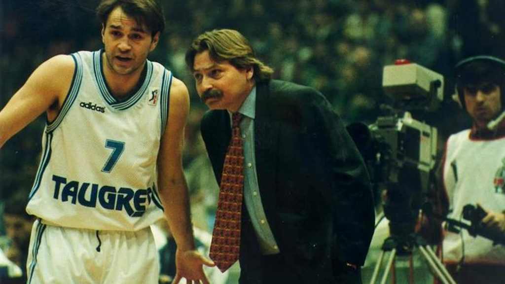 Pablo Laso (Links) in seiner Zeit als Spieler bei Vitoria