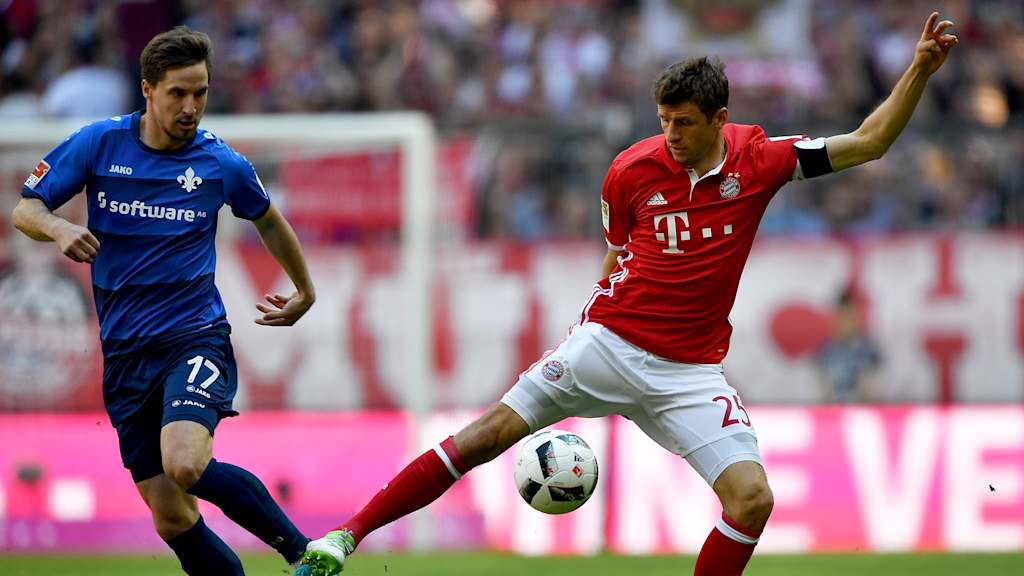 FC Bayern Darmstadt 98 Thomas Mueller