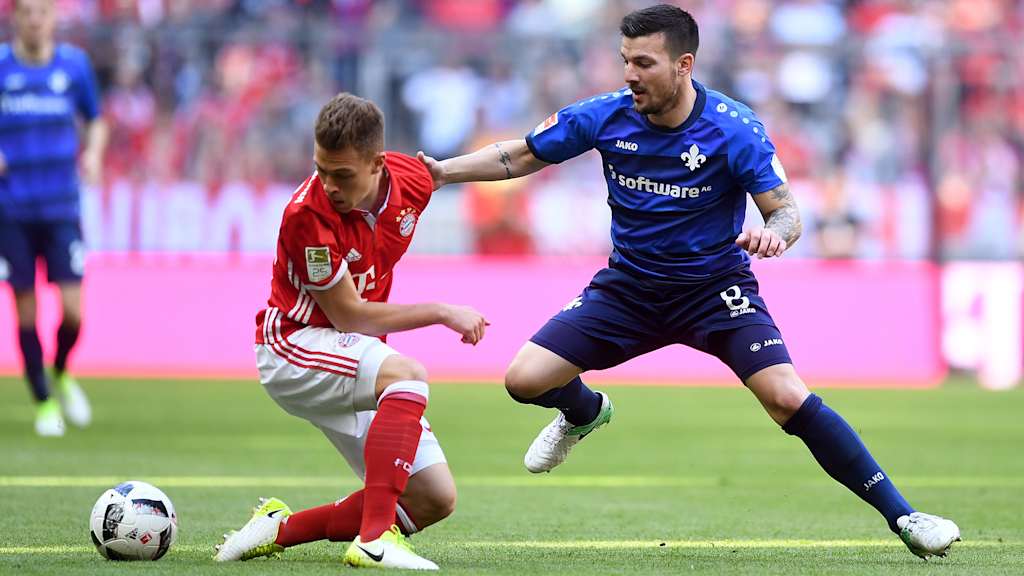 Tackle Kimmich FC Bayern Darmstadt