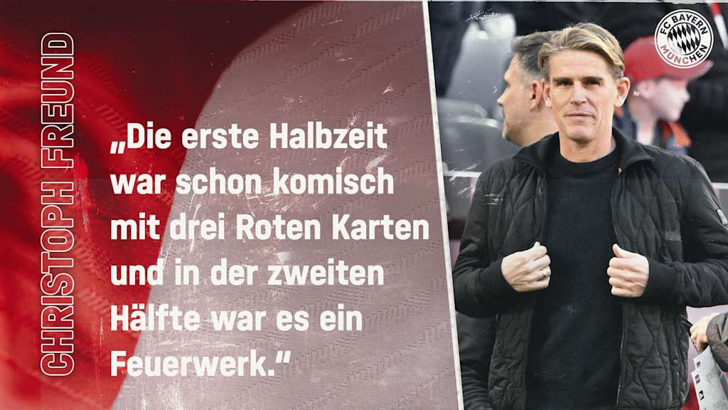 Christoph Freund zum Bundesliga-Spiel gegen den SV Darmstadt 98